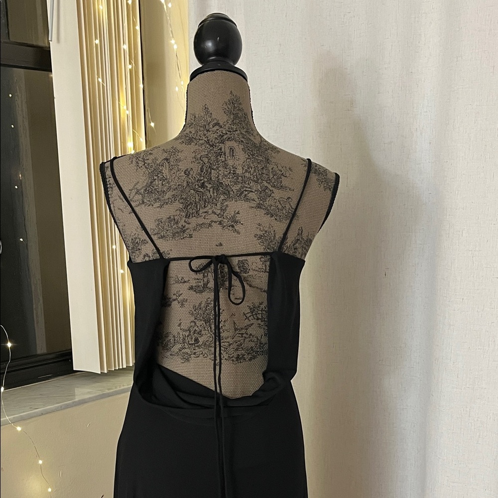 🦋 NWT Zara Black Maxi Dress